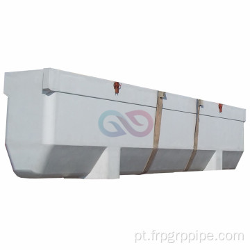Tanque eletrolítico FRP para eletrólise de zinco de cobre